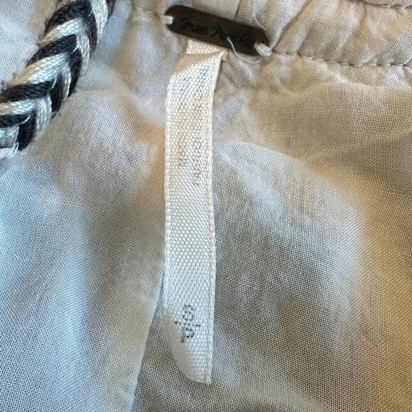 Free People Periscope Mini Babydoll Dress Spaghetti Strap Cutout Back Size Small - Picture 12 of 13